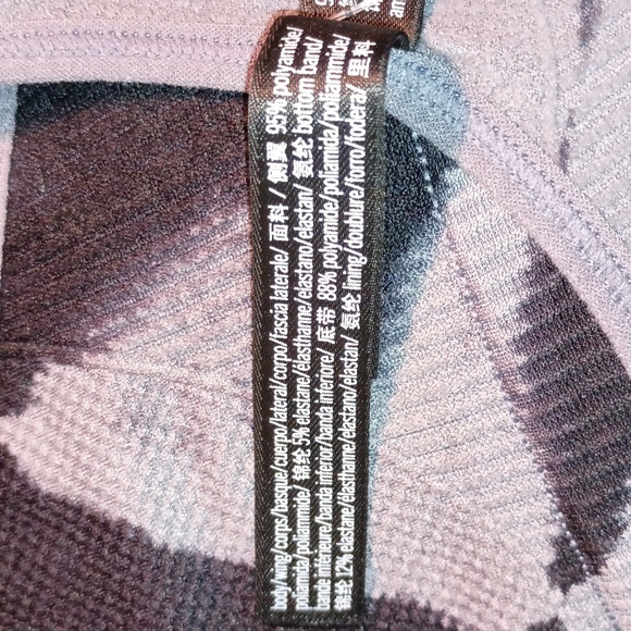 Victoria Secret Pink Sport bra Seamless lightly lined Small Tie-dye blac… - Picture 9 of 10